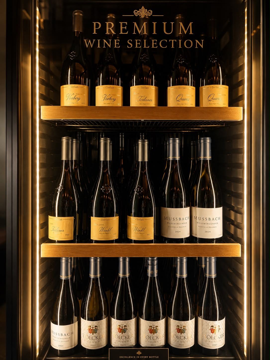 La selezione di vini di Sinfonia del Gusto